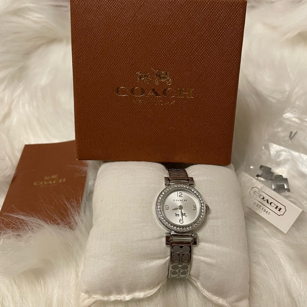 NEW ❤️❤️ COACH Silver Women's Watch